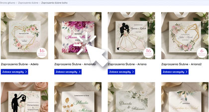 Choose a product from hundreds of options