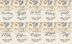 Zawieszki Miriam i Julianna - wzór 1