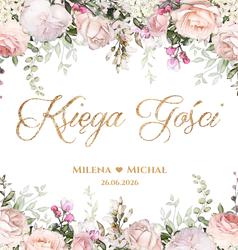 Księga Gości Rose - wzór 1