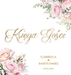 Księga Gości Rose - wzór 3