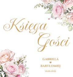 Księga Gości Rose - wzór 4