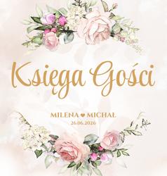 Księga Gości Rose - wzór 6