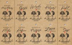 Zawieszki EKO Ludki - wzór 3