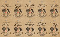 Zawieszki EKO Ludki - wzór 6