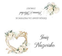 Winietki na stół Ariana2 - wzór 2