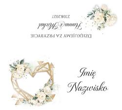 Winietki na stół Ariana2 - wzór 2