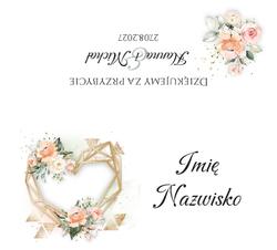 Winietki na stół Ariana2 - wzór 3