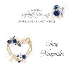 Winietki na stół Ariana2 - wzór 4