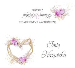 Winietki na stół Ariana2 - wzór 9