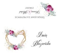 Winietki na stół Ariana2 - wzór 10