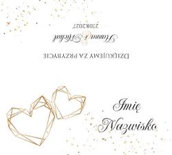 Winietki na stół Ariana - wzór 2