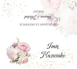 Winietki na stół Ariana - wzór 5