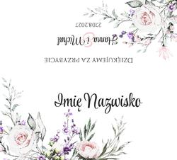 Winietki na stół Anna - wzór 1