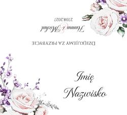 Winietki na stół Anna - wzór 3