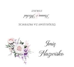 Winietki na stół Anna - wzór 4