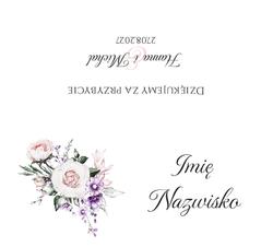 Winietki na stół Anna - wzór 4