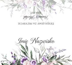 Winietki na stół Anna - wzór 6