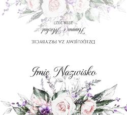 Winietki na stół Anna - wzór 7