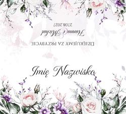 Winietki na stół Anna - wzór 8