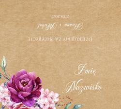 Winietki na stół Helen - wzór 5