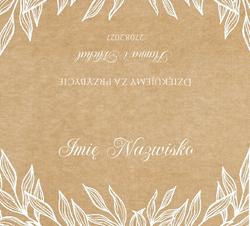 Winietki na stół Selma - wzór 2