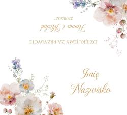 Winietki na stół Ingrid - wzór 3