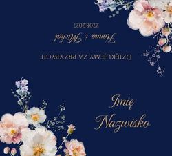 Winietki na stół Ingrid - wzór 4