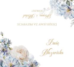 Winietki na stół Ingrid - wzór 5