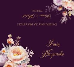 Winietki na stół Ingrid - wzór 8