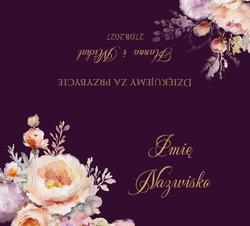 Winietki na stół Ingrid - wzór 8