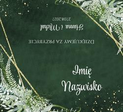 Winietki na stół Nikola - wzór 2