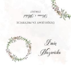 Winietki na stół Rose - wzór 5