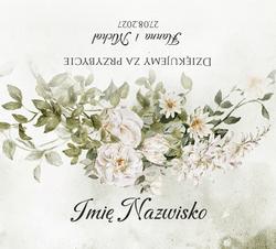 Winietki na stół Eliza - wzór 2