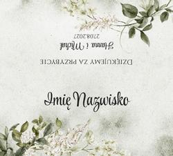 Winietki na stół Eliza - wzór 5