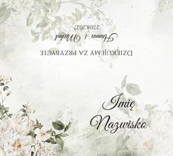 Winietki na stół Eliza - wzór 6