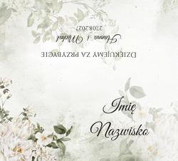 Winietki na stół Eliza - wzór 6