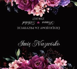 Winietki na stół Amanda4  - wzór 1