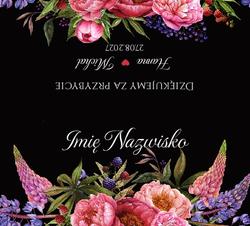 Winietki na stół Amanda4  - wzór 4