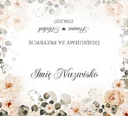 Winietki na stół Wera2  - wzór 3