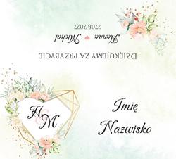 Winietki na stół Adela  - wzór 3