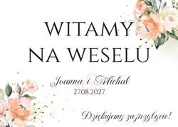 Tablica powitalna Ariana2 - wzór 1