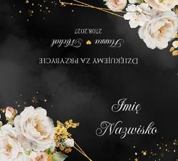 Winietki na stół Emilia  - wzór 3