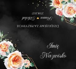 Winietki na stół Emilia  - wzór 4