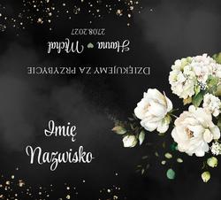 Winietki na stół Emilia  - wzór 6