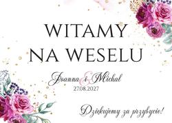 Tablica powitalna Ariana2 - wzór 6