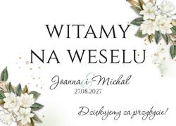 Tablica powitalna Ariana2 - wzór 8