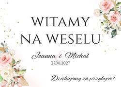 Tablica powitalna Ariana2 - wzór 9