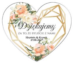 Magnesy z podziękowaniem Ariana2 - wzór 3