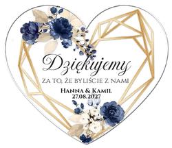 Magnesy z podziękowaniem Ariana2 - wzór 4