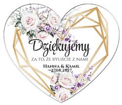 Magnesy z podziękowaniem Ariana2 - wzór 5